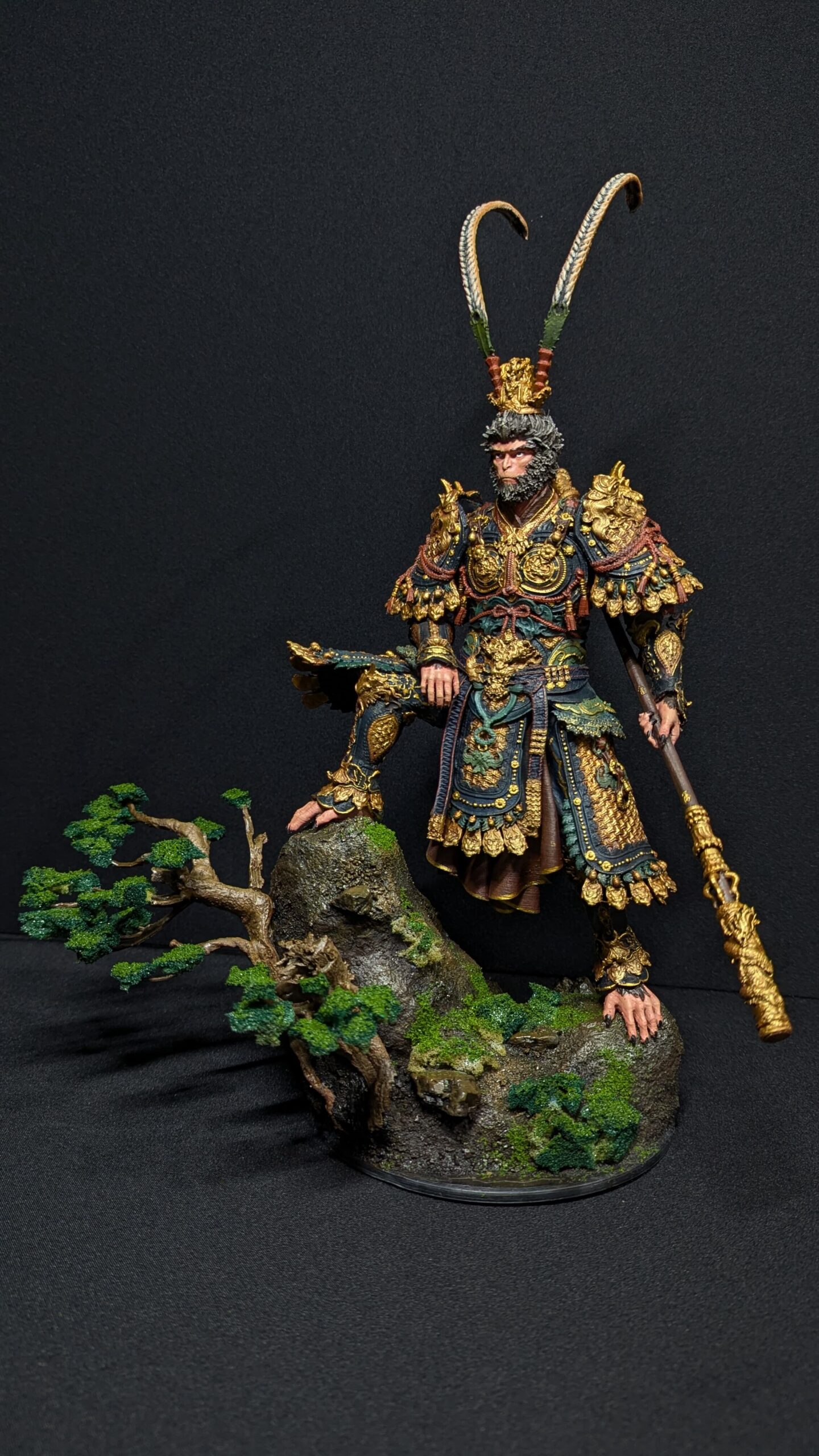 Detailed sculpture